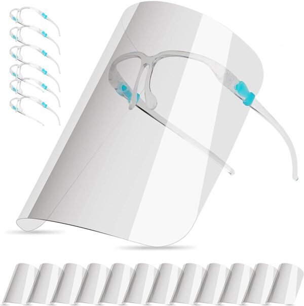 Face shield with Glasses- Reusable - Image 3