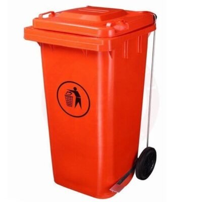Waste Bin with Pedal & Wheel 120L