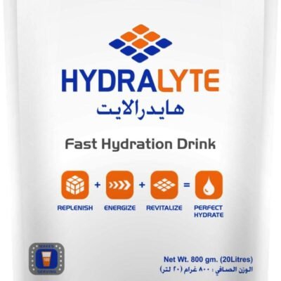 HYDRALYTE – Oral Rehydration Salts Orange Sachets 800/20/10 Gm