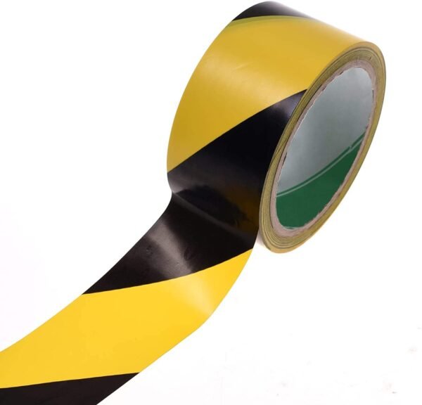 WARNING TAPE -RED & WHITE ROLL - Image 2